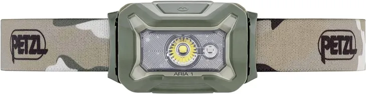 Petzl ARIA 1 RGB, LED light (tan/green)