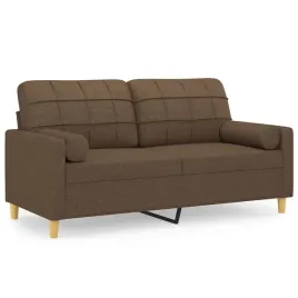2-osobowa-sofa-z-poduszkami-brazowa-140-cm-tkanina