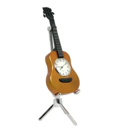 gitara-z-zegarkiem-na-stojaku-metalowy-zegar-braz-ozdoba-dekoracja