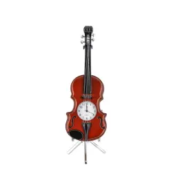 zegarek-skrzypce-na-stojaku-zegar-metalowy-dekoracja-instrument