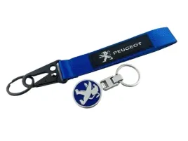 peugeot-zestaw-brelok-breloczek-metalowy-do-kluczy-smycz-niebieska