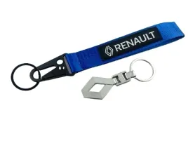 renault-zestaw-brelok-breloczek-metalowy-do-kluczy-smycz-niebieska