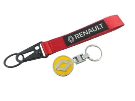 renault-zestaw-brelok-breloczek-metalowy-do-kluczy-smycz-czerwona