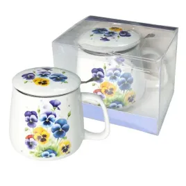 kubek-z-zaparzaczem-500-ml-porcelanowy-pokrywka-sitko-kwiaty-bratki