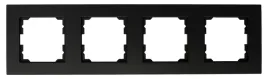 ramka-4-krotna-novella-czarny
