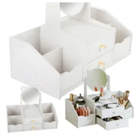 toaletka-drewniana-biurkowa-lustro-z-uszkami-organizer-na-kosmetyki-3