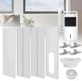 zestaw-do-okien-klimatyzacji-z-regulowanym-lacznikiem-adapter-do-okna-130mm