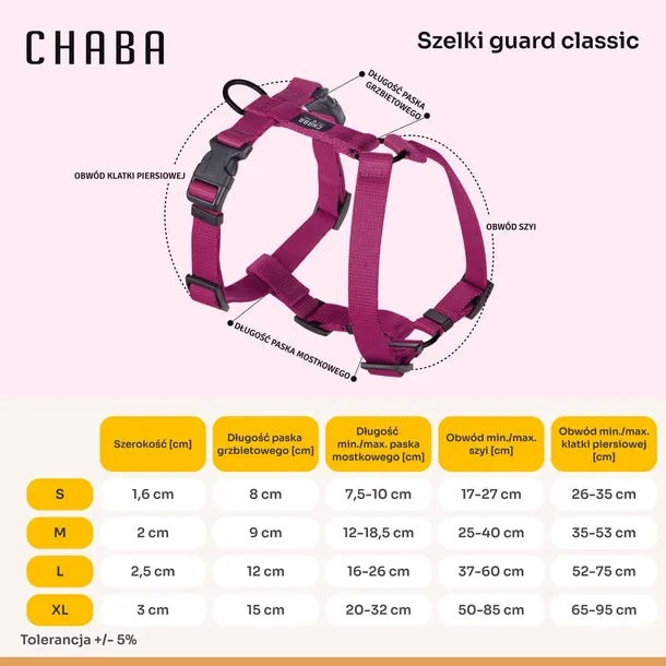 szelki-guard-classic-s-bordowe-kod-producenta-5905133657235