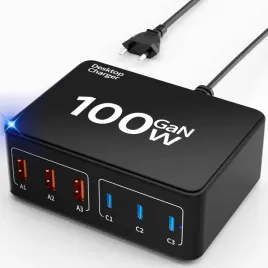 multifunkcyjna-ladowarka-sieciowa-zasilacz-100w-kostka-3-usb-c-i-3-usb-a
