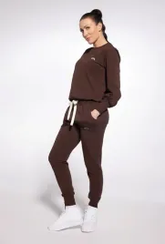 brazowe-sportowe-spodnie-damskie-dresowe-gatta-active-rozmiar-xl