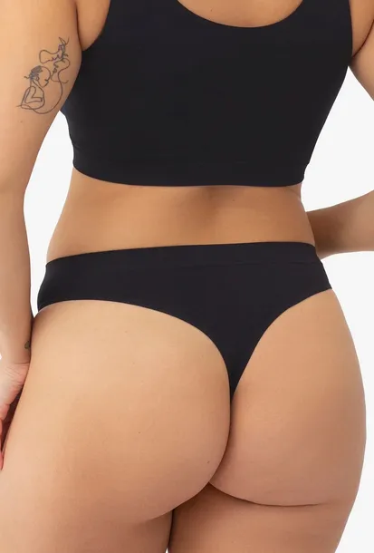 czarne-stringi-bezszwowe-damskie-gatta-string-basic-rozmiar-m-rozmiar-m