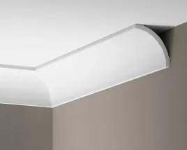 biala-listwa-przysufitowa-gladka-9x95cm-lgg-48-creativa-lgg48