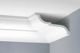 biala-listwa-przysufitowa-gladka-21x13cm-lgg-31-creativa-lgg31