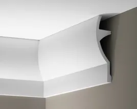 biala-listwa-przysufitowa-gladka-7x28cm-lgg-41-creativa-lgg41