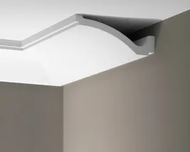 biala-listwa-przysufitowa-gladka-26x10cm-lgg-56-creativa-lgg56