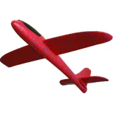 samolot-styropianowy-47cm-czerwony-stan-nowy