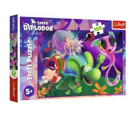 puzzle-100-smok-diplodok-i-przyjaciele-trefl