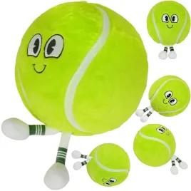 pilka-emoji-23cm-z-nozkami-pilka-tenisowa-zielona