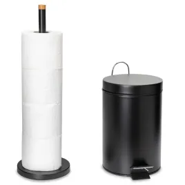 zestaw-lazienkowy-czarny-mat-kosz-3l-soft-close-i-stojak-na-papier-bambus