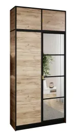 szafa-garderoba-lumi-105-2d-craft-z-lustrem-eden-uchwyt-zl-z-nadstawka