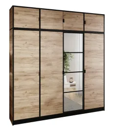 szafa-garderoba-lumi-207-4d-craft-z-lustrem-eden-uchwyt-cz-z-nadstawka