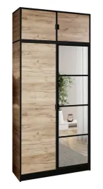 szafa-garderoba-lumi-105-2d-craft-z-lustrem-eden-uchwyt-cz-z-nadstawka