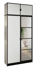 szafa-garderoba-lumi-105-2d-bialy-z-lustrem-eden-uchwyt-cz-z-nadstawka
