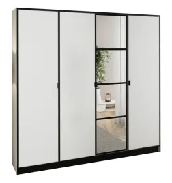 szafa-czterodrzwiowa-garderoba-lumi-207-4d-bialy-z-lustrem-eden-uchwyt-cz