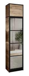szafa-garderoba-lumi-54-1d-dab-craft-z-lustrem-eden-uchwyt-zl-z-nadstawka