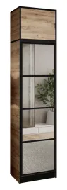 szafa-garderoba-lumi-54-1d-craft-z-lustrem-eden-uchwyt-cz-z-nadstawka
