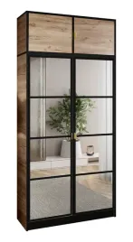 szafa-garderoba-lumi-105-2d-craft-z-lustrami-eden-uchwyt-zloty-z-nadstawka
