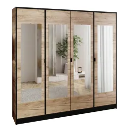 szafa-czterodrzwiowa-garderoba-lumi-207-4d-dab-craft-4x-lustra-uchwyt-cz