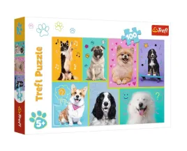 puzzle-100el-w-swiecie-pieskow-trefl