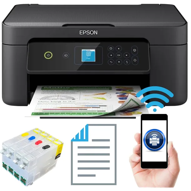 DRUKARKA WIELOFUNKCYJNA Epson WF-2910 WiFI Duplex WIeczne tusze