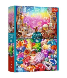 puzzle-2x500-kosmos-i-krysztaly-trefl