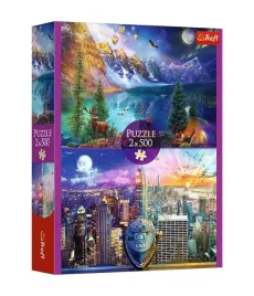 puzzle-2x500-wycieczka-po-ameryce-trefl