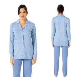 pizama-damska-dwuczesciowa-dlugie-spodnie-3xl-rozpinana-plus-size