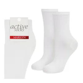 skarpetki-dzieciece-bawelniane-gladkie-skarpety-wysokie-marilyn-30-35-biale