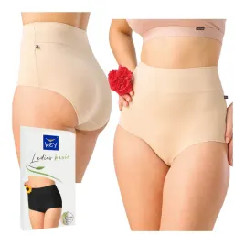 majtki-damskie-bambusowe-z-wysokim-stanem-3xl-wygodne-szorty-bezowe-key