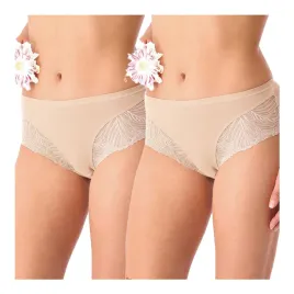 majtki-damskie-bawelniane-z-wysokim-stanem-xl-figi-bezowe-2pack-lpc112-key
