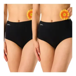 majtki-figi-damskie-bawelniane-z-wysokim-stanem-czarne-xxl-2pack-lpf185-key