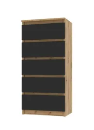 atisan-czarny-wysoka-waska-komoda-z-szufladami-50cm-miko-ab