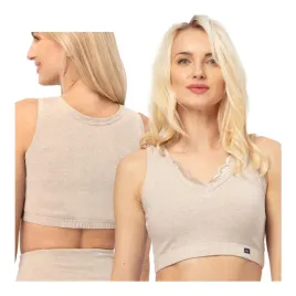 crop-top-damski-bawelniany-sportowy-na-ramiaczkach-m-z-koronka-bezowy-key