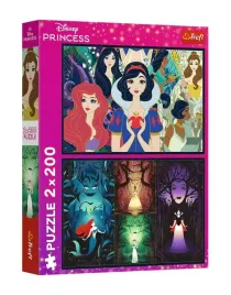 puzzle-2x200-czarujace-ksiezniczki-trefl