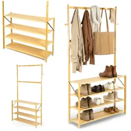 regal-stojak-wieszak-bambusowy-polka-na-buty-przedpokoj-4-polki-haki-obuwie