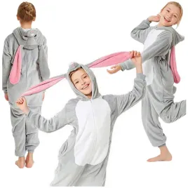 krolik-ciepla-pizama-dla-dzieci-rozpinana-smieszna-onesie-kigurumi-134-140