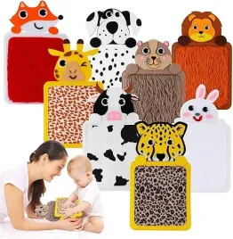 maty-sensoryczne-zwierzatka-edukacyjne-dla-dzieci-zestaw-8-sztuk-rozne