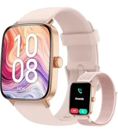 zegarek-damski-na-pasku-smartwatch-veryfit-idw28-rozowy-dodatkowy-pasek