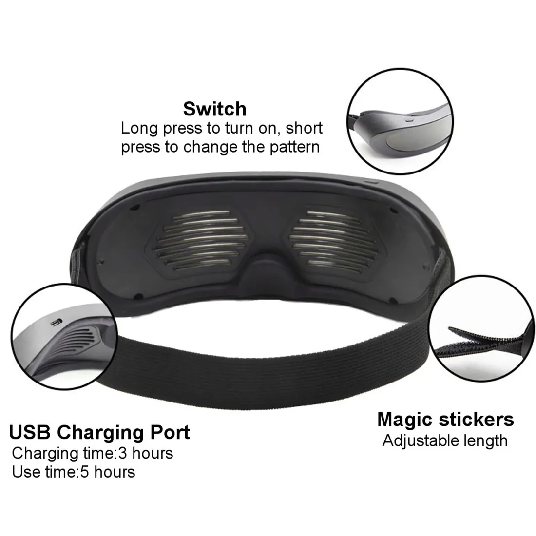 elektroniczne-okulary-led-bluetooth-swiecace-programowalne-stan-nowy
