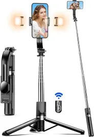 statyw-selfie-2-lampy-led-pilot-bluetooth-114-cm-podwojna-lampa